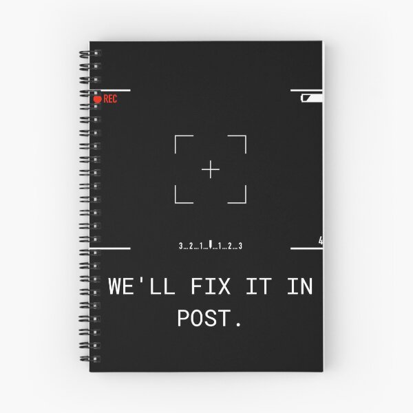 Item preview, We'll Fix It In Post Funny Filmmaker Video Editor designed and sold by Mircea786.