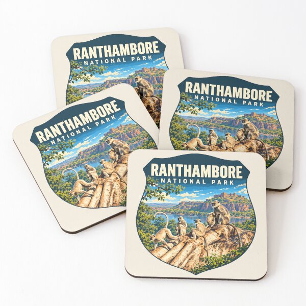 Item preview, Ranthambore National Park India – Vintage Tiger Safari Adventure designed and sold by Gideon Emmerich.