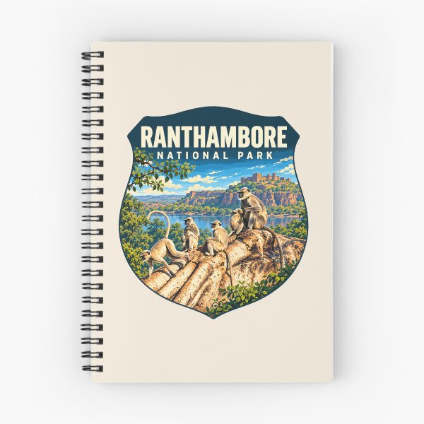 Item preview, Ranthambore National Park India – Vintage Tiger Safari Adventure designed and sold by Gideon Emmerich.