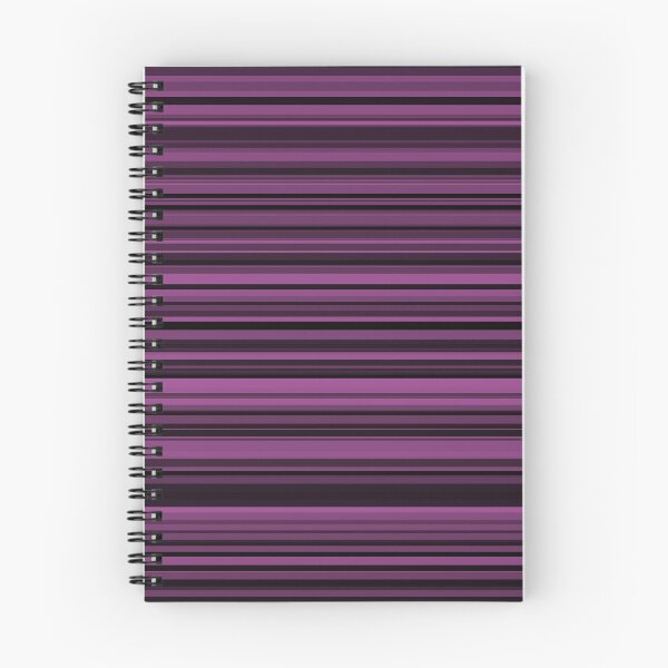 Item preview, Striped Pattern Purple Black designed and sold by ArtbyDebbieC.