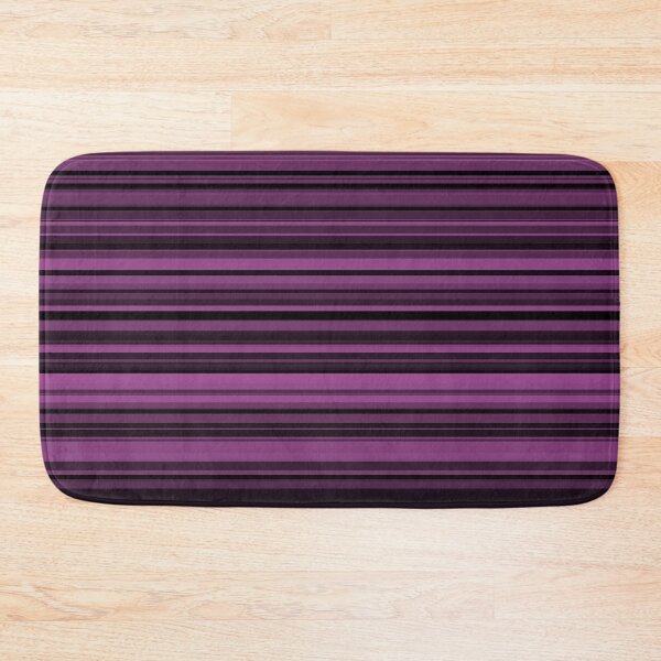 Item preview, Striped Pattern Purple Black designed and sold by ArtbyDebbieC.