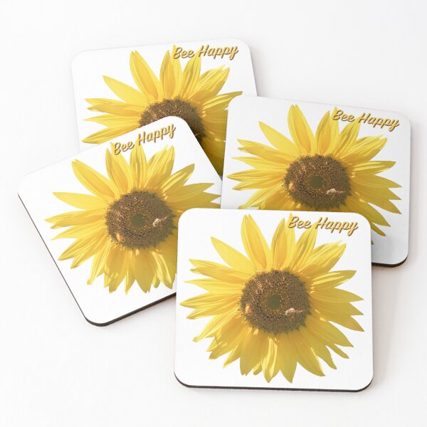 Item preview, Bee Happy Sunflower designed and sold by Margaret Kalms.