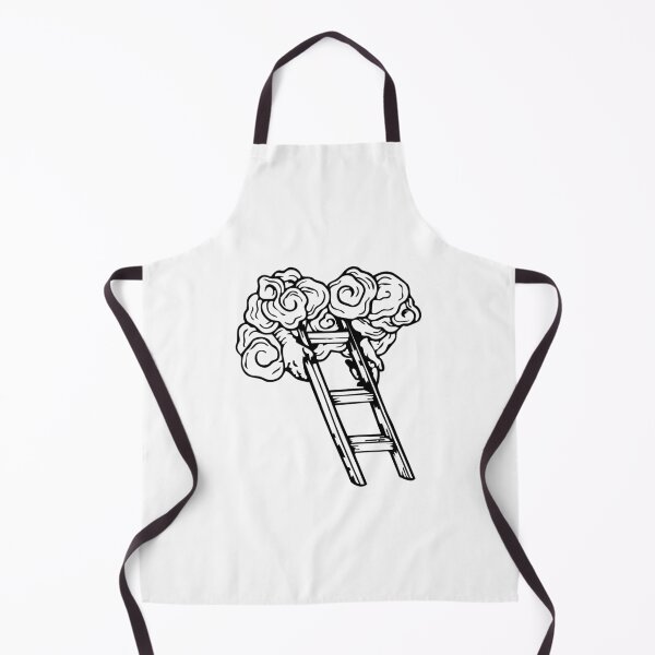 Item preview, Ladder to the Clouds – Black Ink Art designed and sold by InkStation24.
