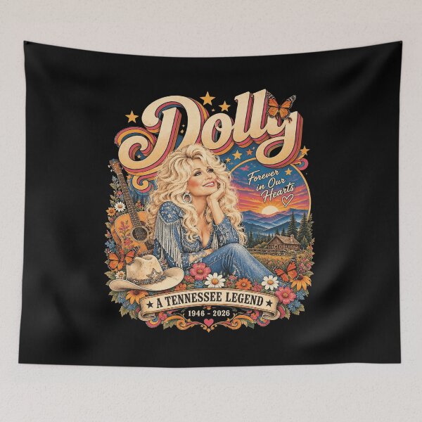 Item preview, Dolly Forever In Our Hearts designed and sold by AnnabHickman.