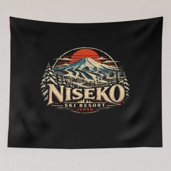 Item preview, Niseko Ski Resort Japan  designed and sold by TheEndDesign.