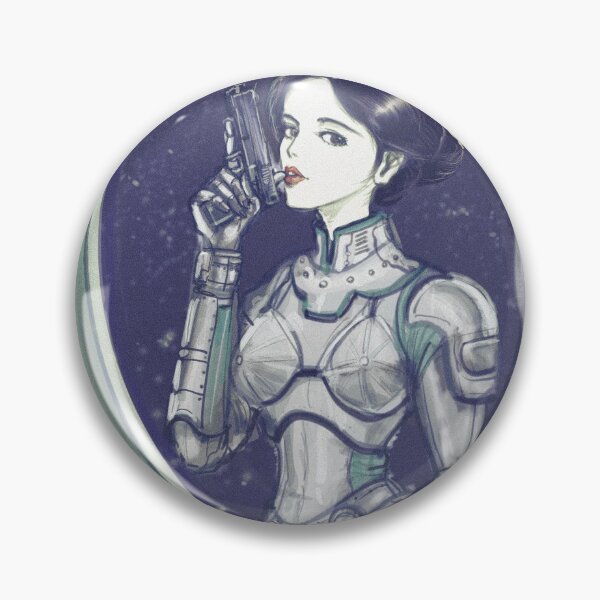Item preview, Sci-Fi Warrior Girl with Cyber Armor designed and sold by morirancru.