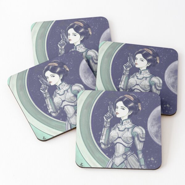 Item preview, Sci-Fi Warrior Girl with Cyber Armor designed and sold by morirancru.