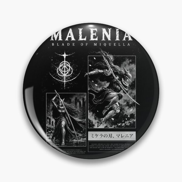 Item preview, Malenia Ring Dark Fantasy Game designed and sold by tesslstmoved.