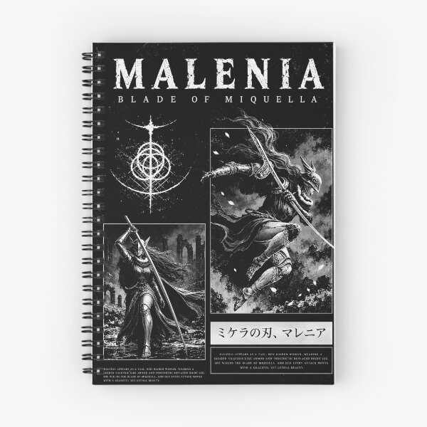 Item preview, Malenia Ring Dark Fantasy Game designed and sold by tesslstmoved.