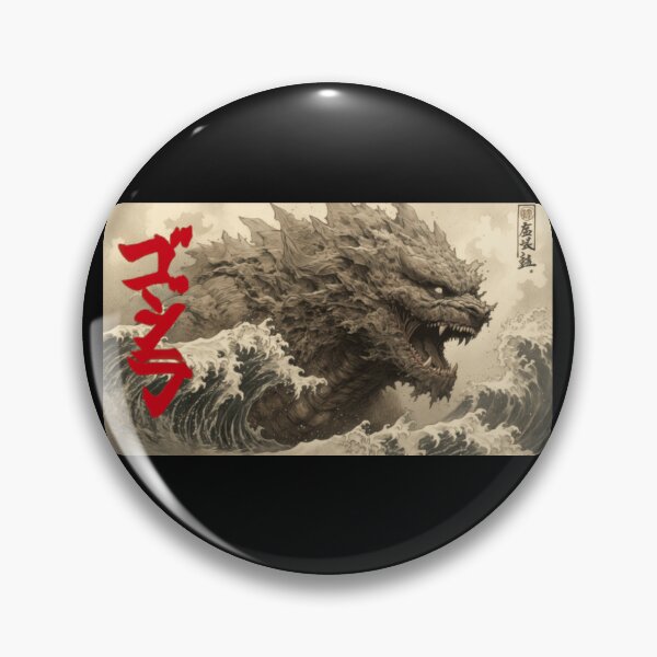 Item preview, Japanese Kaiju Ukiyoe Wave Monster designed and sold by DianaVape.