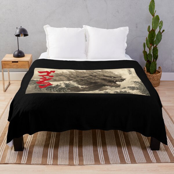 Item preview, Japanese Kaiju Ukiyoe Wave Monster designed and sold by DianaVape.