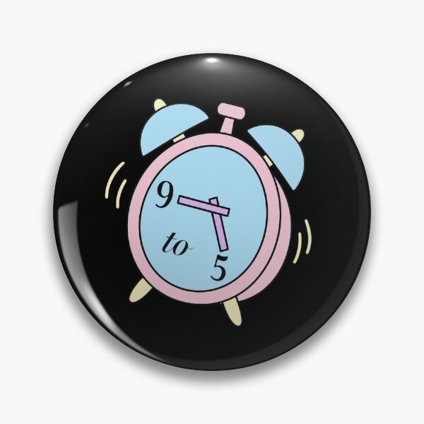 Item preview, 9 To 5 Clock designed and sold by AnnabHickman.