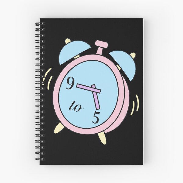 Item preview, 9 To 5 Clock designed and sold by AnnabHickman.