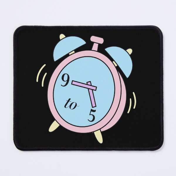 Item preview, 9 To 5 Clock designed and sold by AnnabHickman.