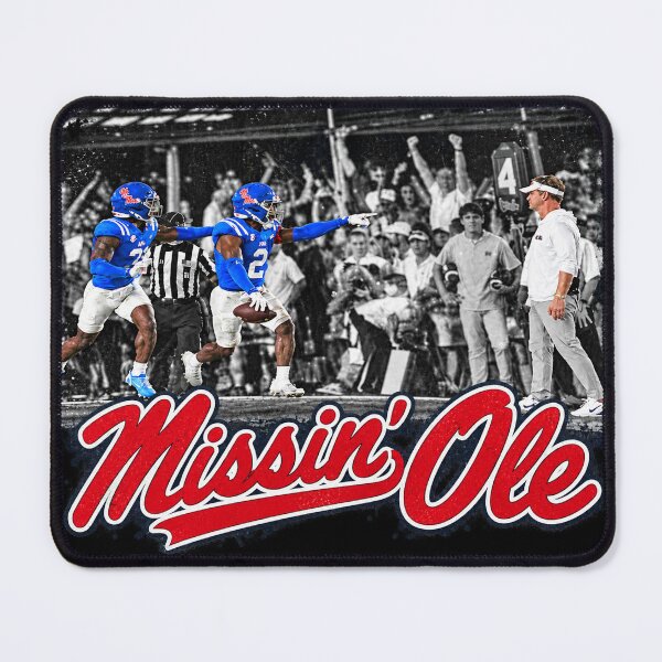 Item preview, Missin' Ole Mississippi Old Coach Football designed and sold by Lalanian-Shop.