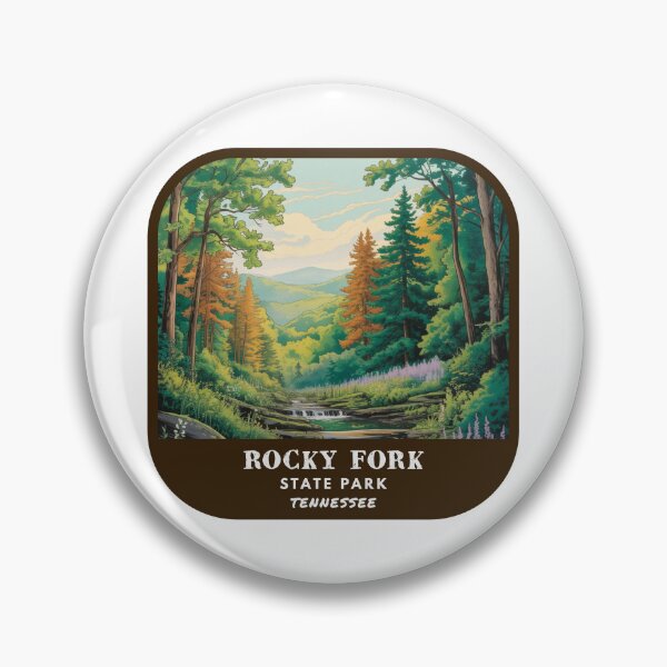 Item preview, Rocky Fork State Park (Tennessee) designed and sold by RabbitK.
