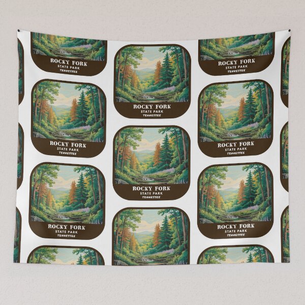 Item preview, Rocky Fork State Park (Tennessee) designed and sold by RabbitK.