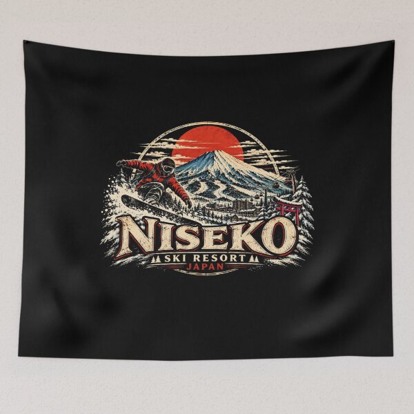 Item preview, Niseko Ski Resort Japan  designed and sold by TheEndDesign.