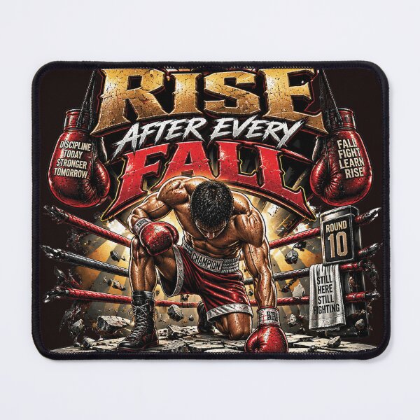 Item preview, Rise After Every Fall | Boxing Gift For Fighters And Champions designed and sold by M. Mamdouh Artworks.