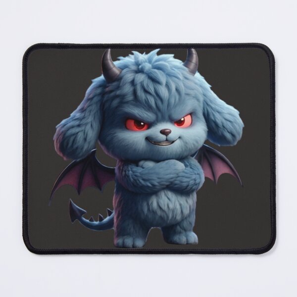 Item preview, Spooky cute blue monster puppy designed and sold by wonghong.