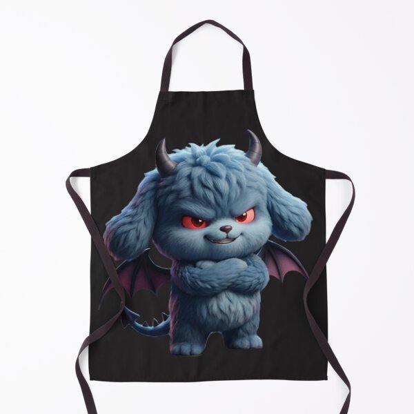 Item preview, Spooky cute blue monster puppy designed and sold by wonghong.
