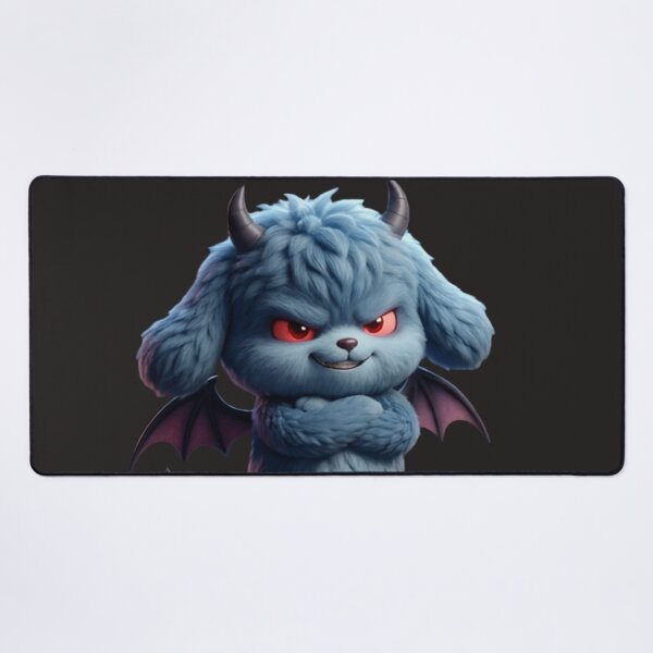 Item preview, Spooky cute blue monster puppy designed and sold by wonghong.