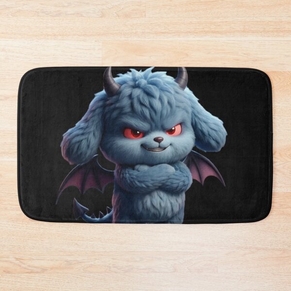 Item preview, Spooky cute blue monster puppy designed and sold by wonghong.