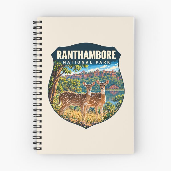 Item preview, Ranthambore National Park India – Vintage Tiger Safari Adventure designed and sold by Gideon Emmerich.