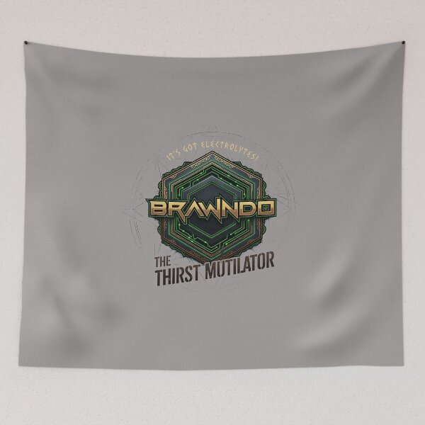 Item preview, BRAWNDO The Thirst Mutilator Idiocracy T-Shirt-11 designed and sold by EstebanDeckow1.