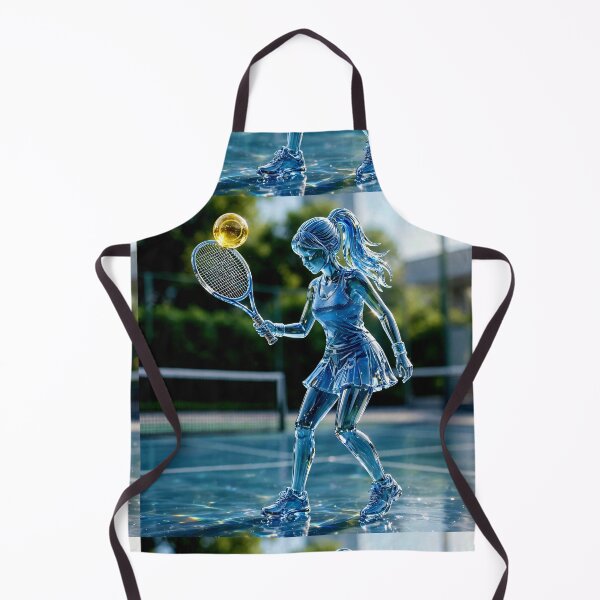 Item preview, Glass Tennis Player  designed and sold by AwesomeDigiShop.