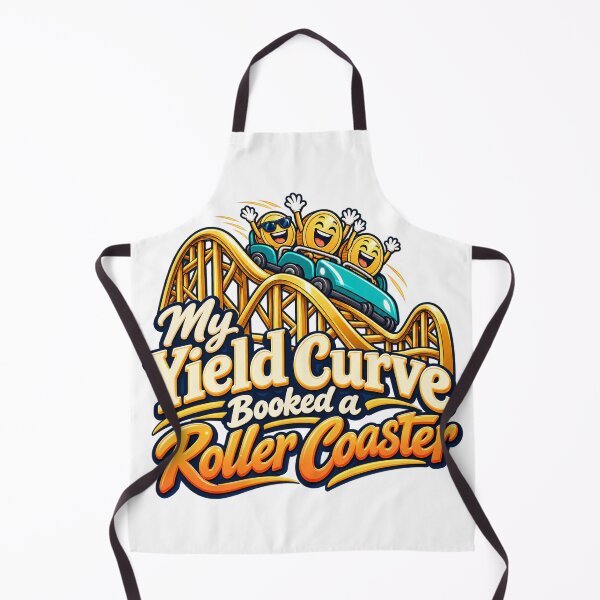 Item preview, Yield Curve Roller Coaster Funny Market Art designed and sold by Bikivuno.