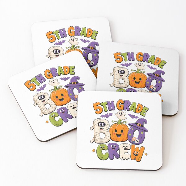 Item preview, Fifth Grade Boo Crew Halloween Squad Spooky Season 5th Grade T-Shirt designed and sold by Lakshya20031.