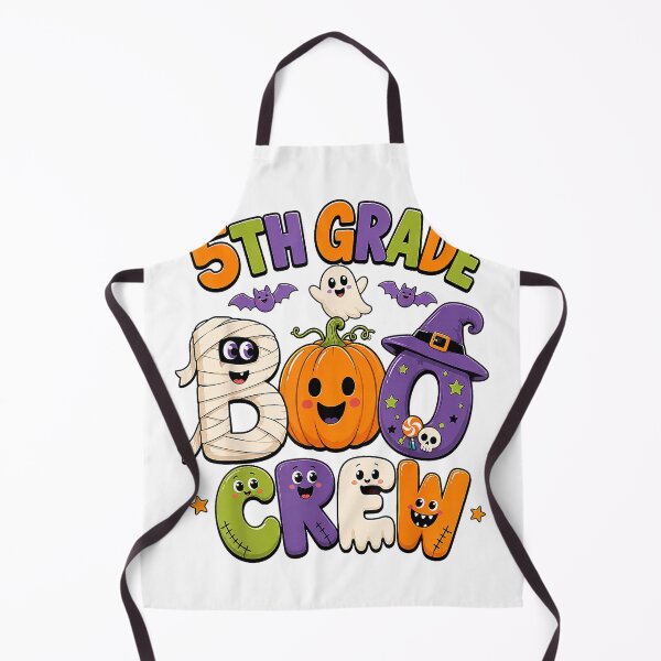 Item preview, Fifth Grade Boo Crew Halloween Squad Spooky Season 5th Grade T-Shirt designed and sold by Lakshya20031.