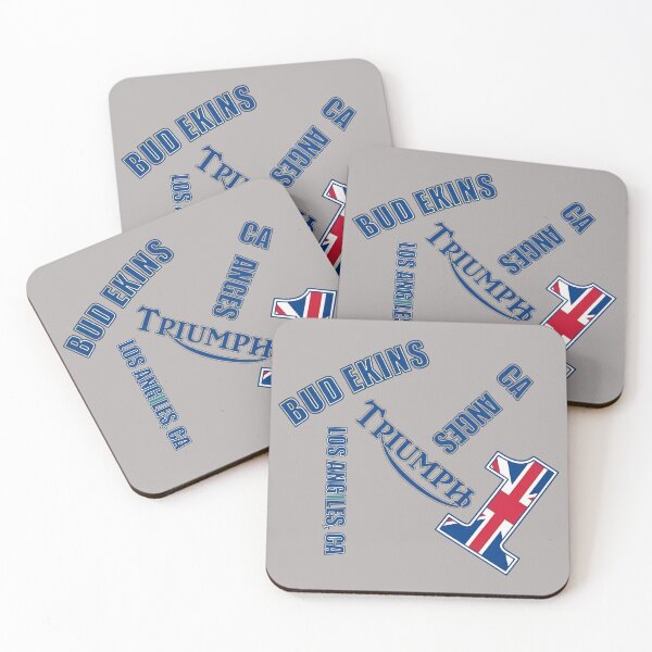 Item preview, Bud Ekins Triumph 1 Los Angeles, CA Graphic-10 designed and sold by EstebanDeckow.