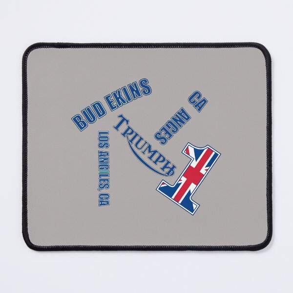 Item preview, Bud Ekins Triumph 1 Los Angeles, CA Graphic-10 designed and sold by EstebanDeckow.