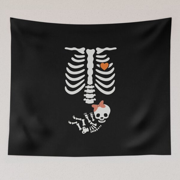 Item preview, Halloween Skeleton Pregnancy Baby 2026 Funny Pregnant Girl  designed and sold by River Silva.