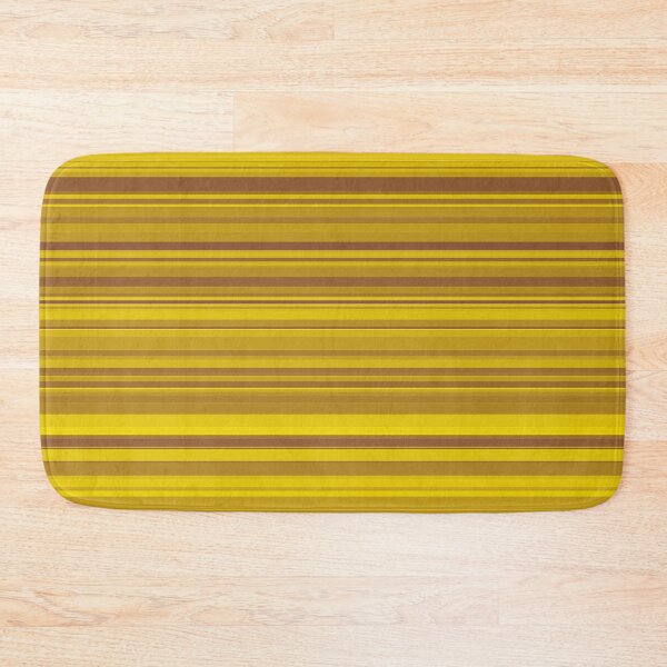 Item preview, Striped Pattern Yellow Brown designed and sold by ArtbyDebbieC.