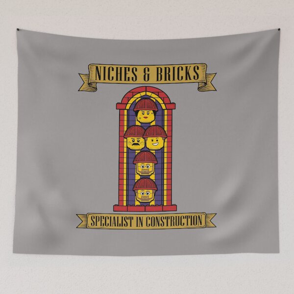 Item preview, Bricks N' Pieces Appetite for Construction-84 designed and sold by EstebanDeckow1.