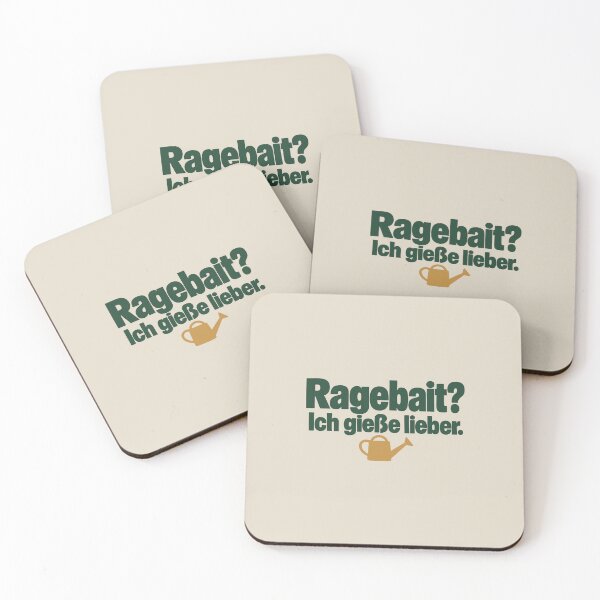 Item preview, Ragebait? I'd rather water. – Plant humor designed and sold by cursotti.