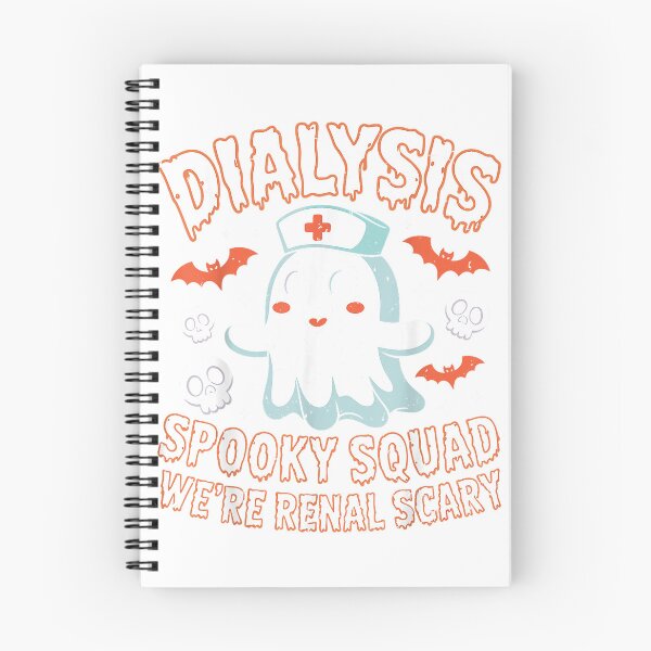 Item preview, Dialysis Spooky Squad Renal Halloween Nephrology Nurse T-Shirt designed and sold by Atros.