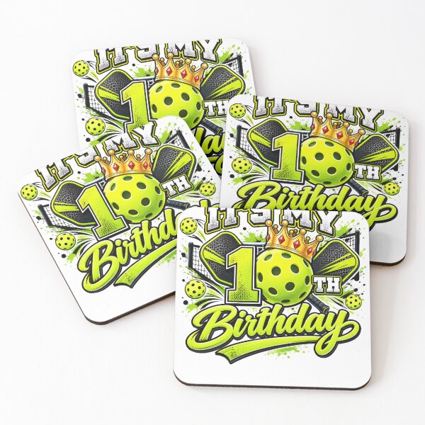 Item preview, It's My 10th Birthday Pickleball Player Ten Year Old Gift designed and sold by drawwiika+44.