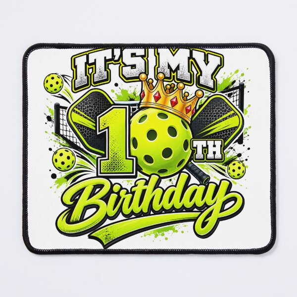 Item preview, It's My 10th Birthday Pickleball Player Ten Year Old Gift designed and sold by drawwiika+44.