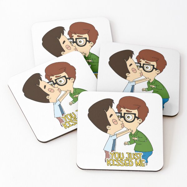 Item preview, Nick And Andrew Kissing Big Mouth designed and sold by kamran-cordes.