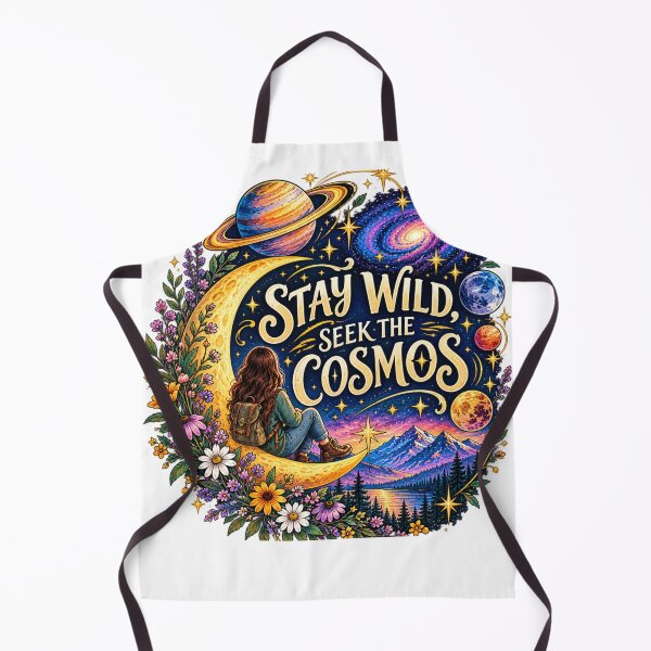 Item preview, Stay Wild Seek the Cosmos Celestial Adventure designed and sold by ArtByKapil.