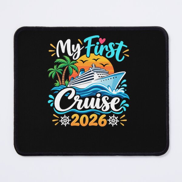 Item preview, My First Cruise 2026 Vacation Family Travel designed and sold by drawwiika+44.