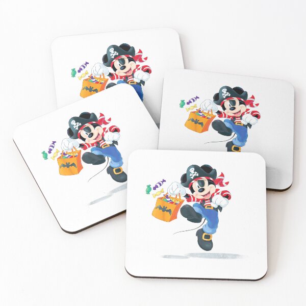 Item preview, Disney Halloween Mickey Mouse Pirate Costume Trick or Treat T-Shirt designed and sold by E-Capoeira shop.