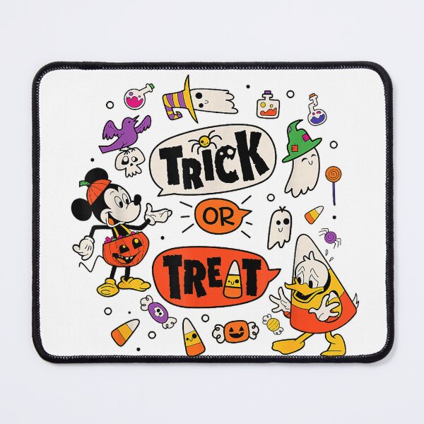 Item preview, Disney Mickey Mouse Donald Duck Trick or Treat Halloween T-Shirt designed and sold by elachhabdesign.