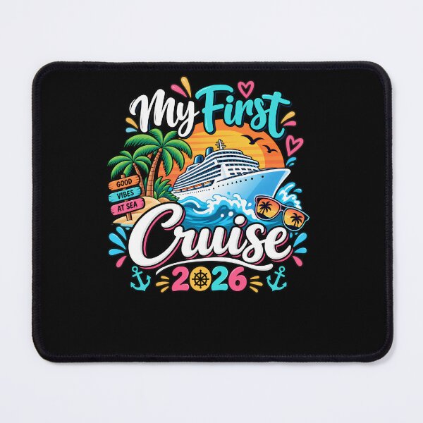 Item preview, My First Cruise 2026 Vacation Traveler designed and sold by drawwiika+44.