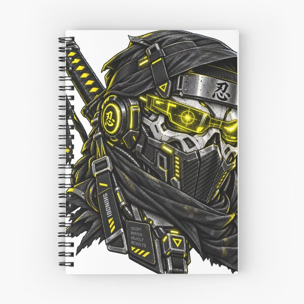 Item preview, Cyberpunk Techwear Cyber Shinobi Skull Art designed and sold by RiteshCenter .