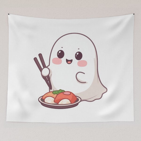 Item preview, Sushi Night Ghost designed and sold by Stylestickers55.